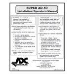 SUPER 50 INSTALL. / OPER. MANUAL