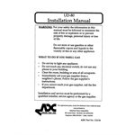 UD-80 INSTALL. / OPER. MANUAL