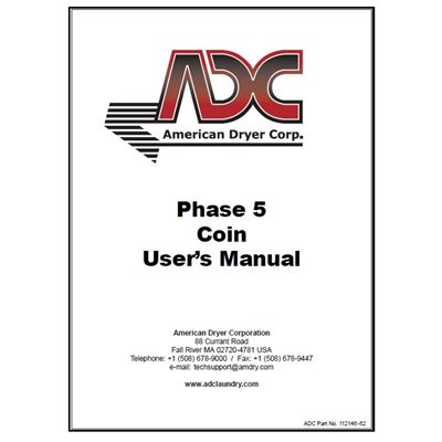 PHASE 5 COIN USERS MANUAL