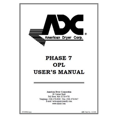 PHASE 7.0 MP OPL USERS MANUAL