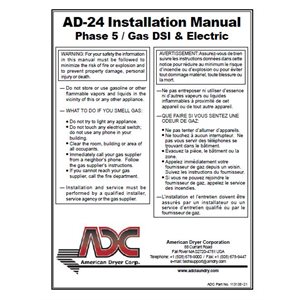AD-24 INSTALLATION MANUAL