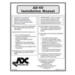AD-60 INSTALLATION MANUAL
