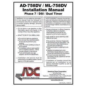 AD-758V PH7 INSTALLATION MANUAL