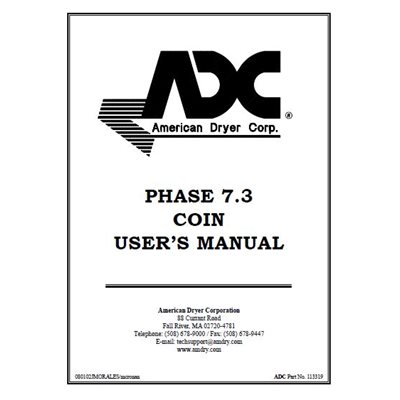 PH7.3 MP COIN USER'S MANUAL
