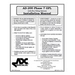 200# NONTILT PH-7 INSTR MANUAL