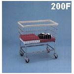 *CHROME* LARGE CAPACITY LAUNDRY CART (2 CART MIN)