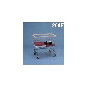 *CHROME* LARGE CAPACITY LAUNDRY CART (2 CART MIN)
