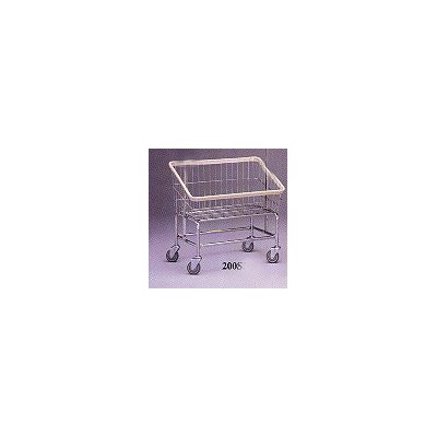 >> REPLD BY 200CSC >>> *CHROME* LARGE CAPACITY FRONT LOAD LAUNDRY CART