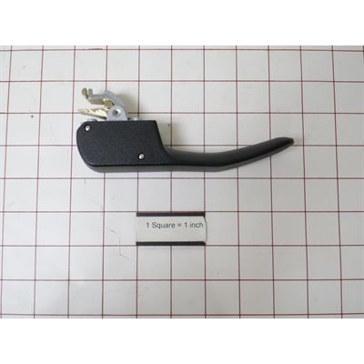 HANDLE DOOR BLACK NEW STYLE PK