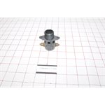 NIPPLE,WATER INLET BLACK METRIC