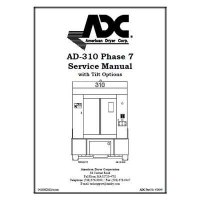 AD-310 PHASE 7 SERVICE MANUAL