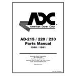 215 / 220 / 230 PARTS MAN 88 / 91