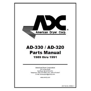 AD-330 / 320 PARTS MANUAL 89-91