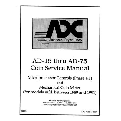 PH 4.1 COIN SERVICE MANUAL
