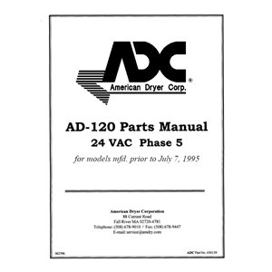AD-120 PARTS MANUAL, PH-5