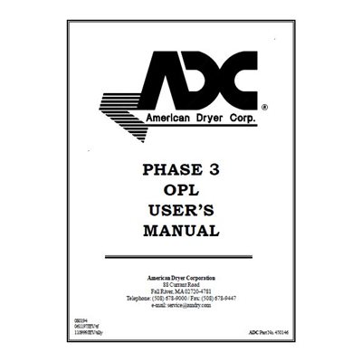 PHASE 3 OPL USER'S MANUAL