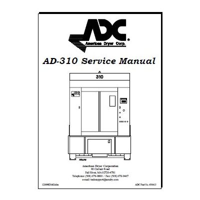 AD-310 SERVICE MANUAL
