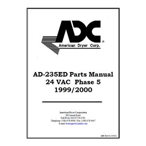 AD-235DE PARTS MANUAL