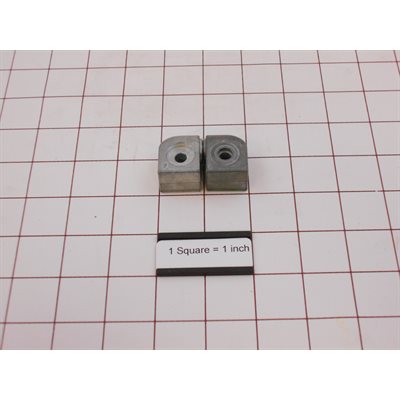 HINGE,W / FL74 / 124 UPPER (RMKS)