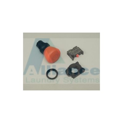 KIT,BUTTON,E-STOP,W / SGL NC CON