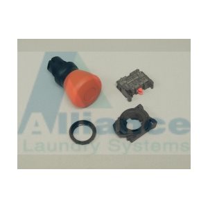 KIT,BUTTON,E-STOP,W / SGL NC CON