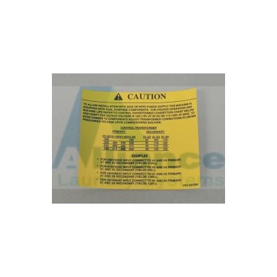 DECAL,INFO,50-60HZ,CTRL AFMR