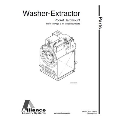 MANUAL PARTS - UW60