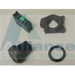 ***OBSOLETE***KIT,BUTTON,BLK,W / SGL NO CONT
