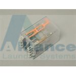 RELAY,ELEC,DPDT,120VAC,50 / 60HZ