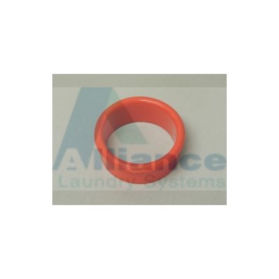 GROMMET,RED,MACHINED