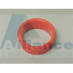 GROMMET,RED,MACHINED