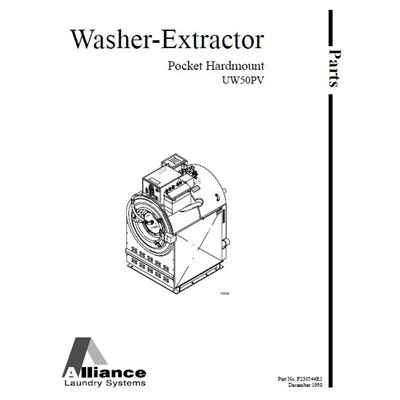 MANUAL / PARTS, UW50PV